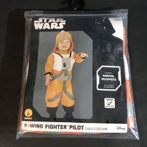 Star Wars X-Wing Fighter Pilot Costume w/Headpiece